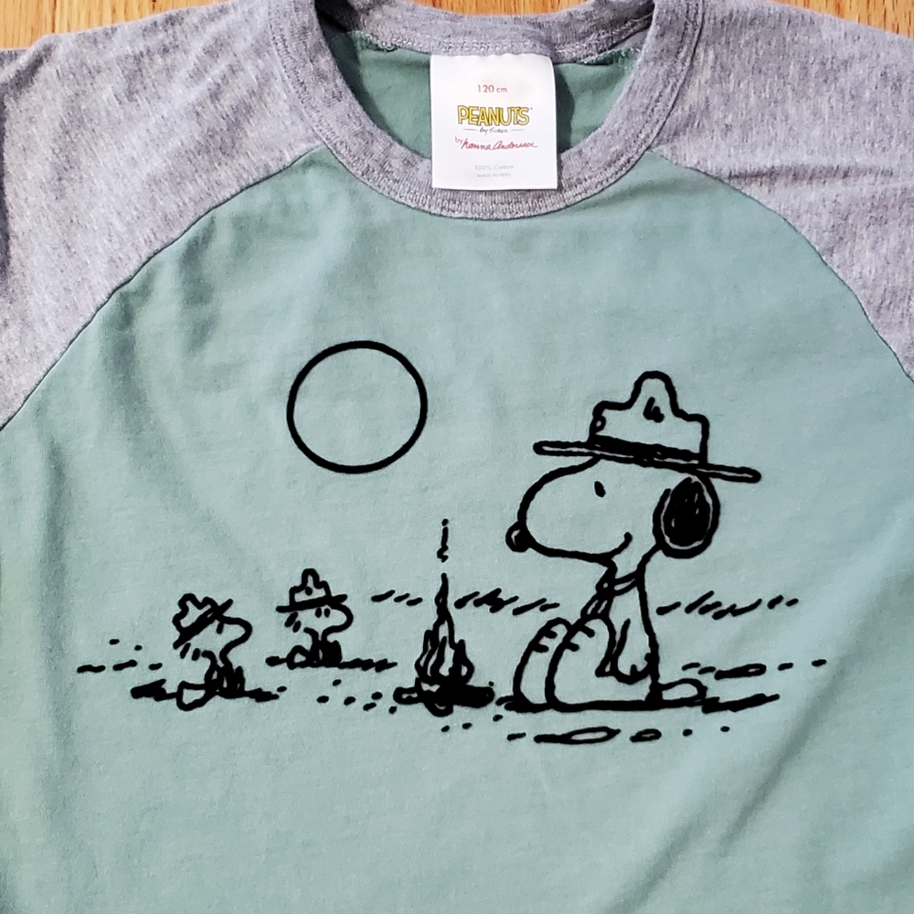 Hanna Andersson Peanuts Baseball Tee